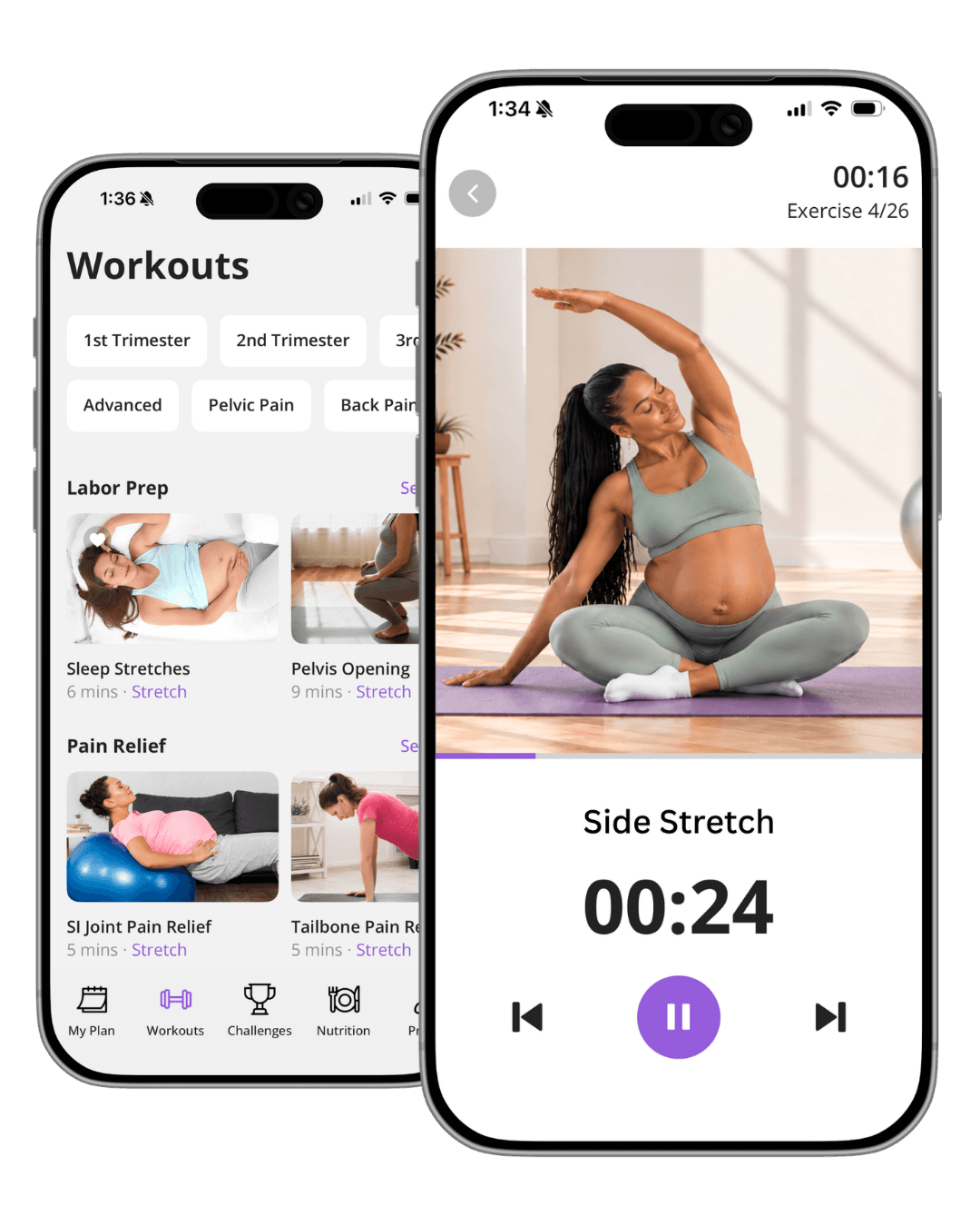 FitMama app screenshot